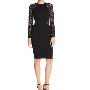 Women’s Viven Bodycon Semi Sheer Stretch Dress